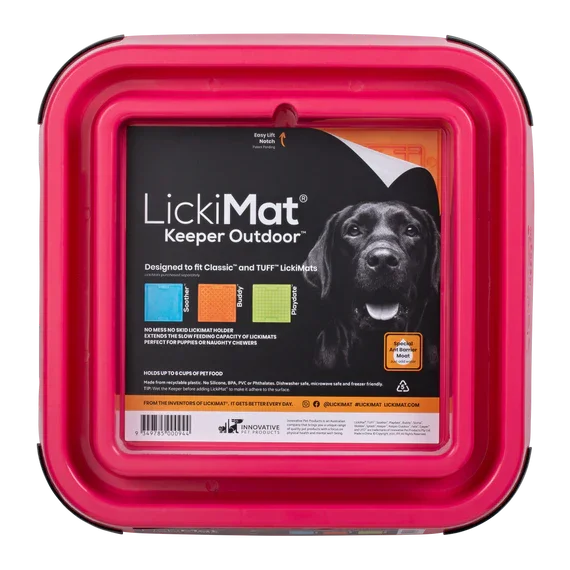 LickiMat Keeper Outdoor - Pink
