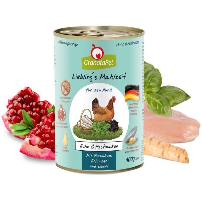 Liebling's Mahlzeit - Huhn & Pastinake