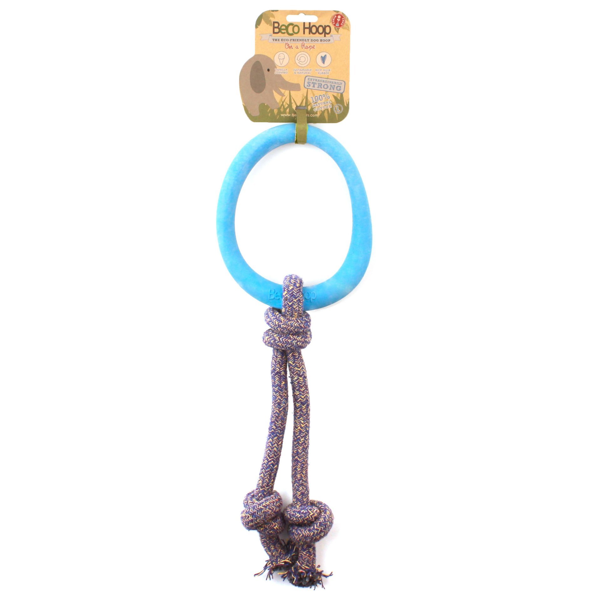 Beco - Pet Hoop on a Rope - Blau