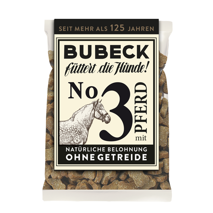 Bubeck No. 3 mit Pferd - Hundekuchen - getreidefrei