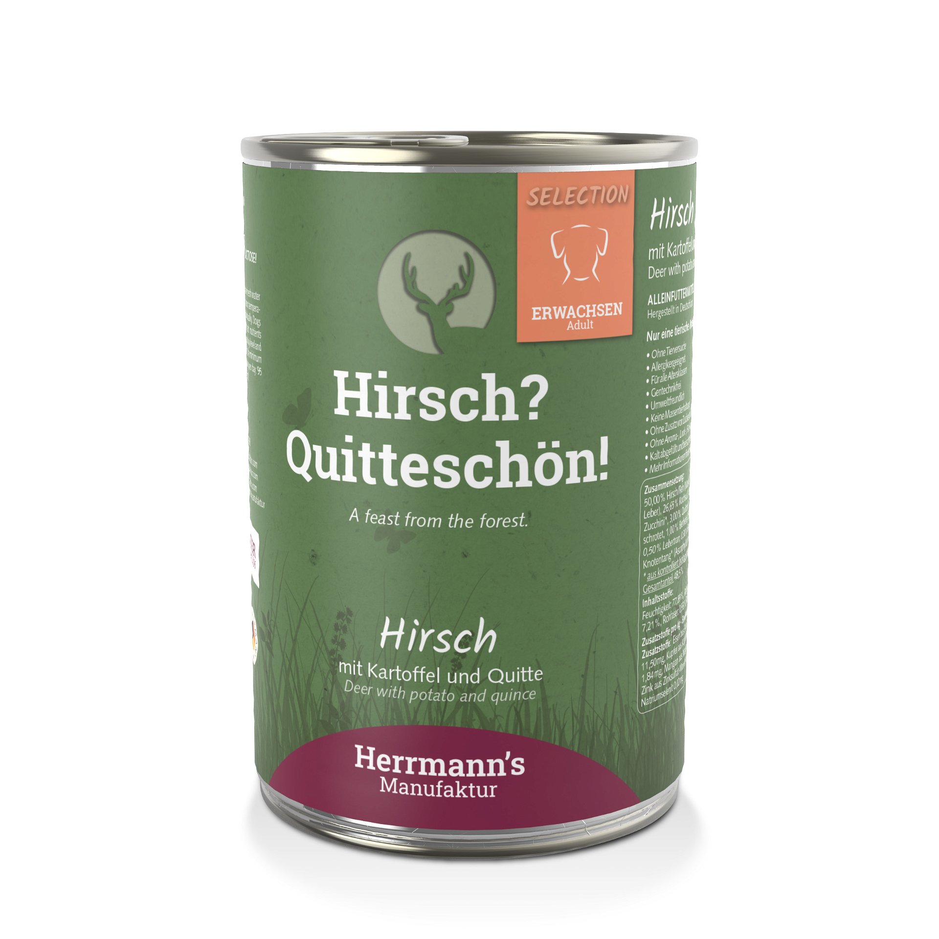 Selection - Hirsch mit Kartoffel und Quitte