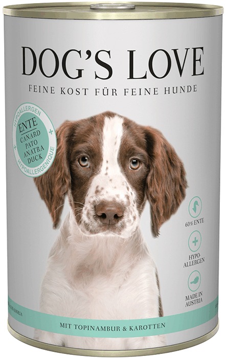 Dog's_Love_Hypoallergen_Ente_Dose