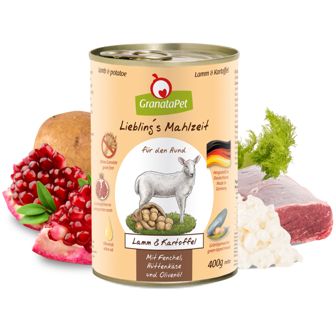 GranataPet - Liebling's Mahlzeit - Lamm & Kartoffel