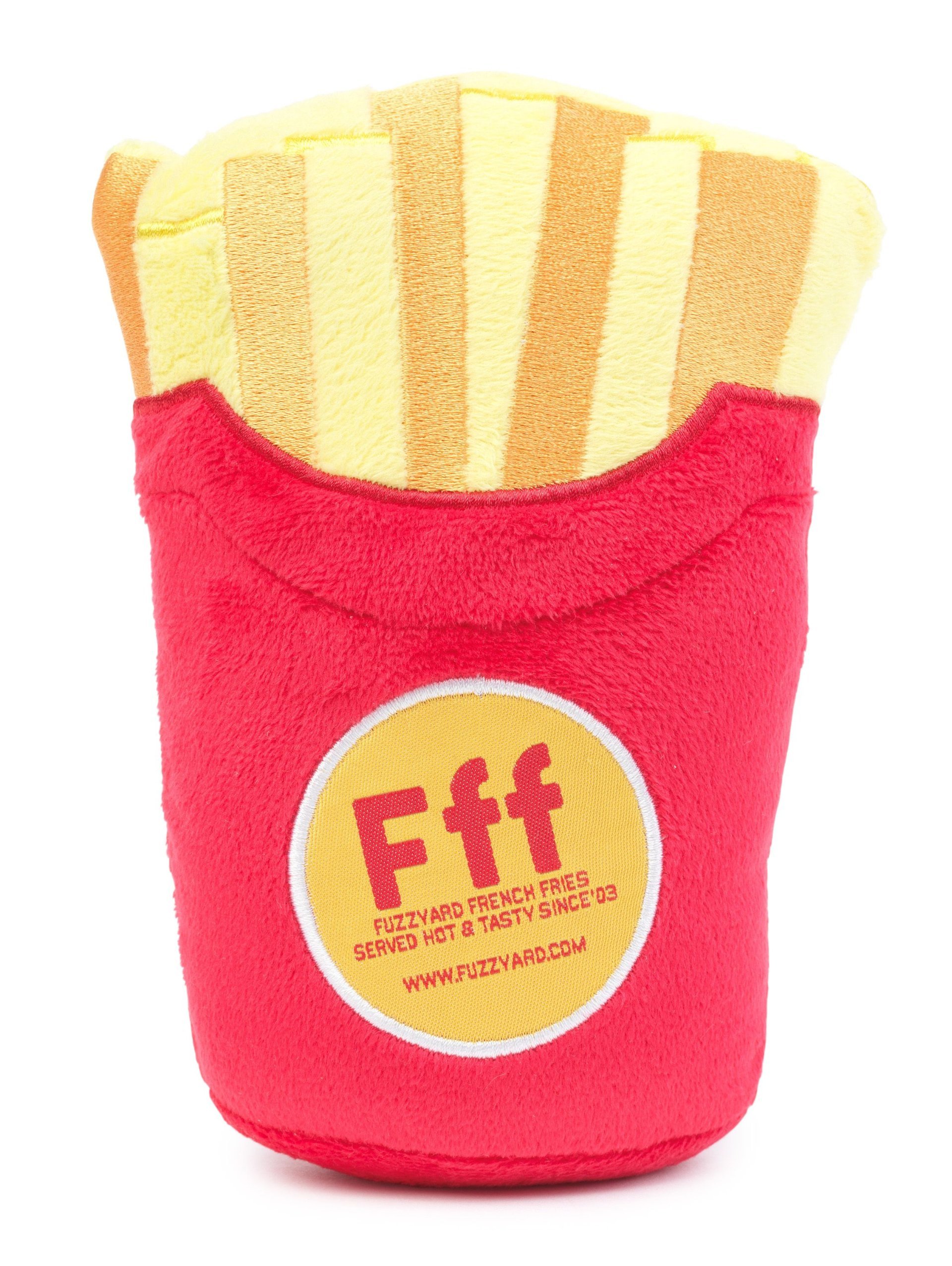 Fuzzyard Fries - Plüschspielzeug für Hunde.