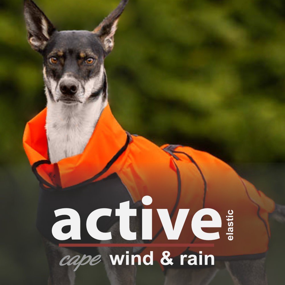 Active Cape Elastic "Wind & Rain" - Orange 