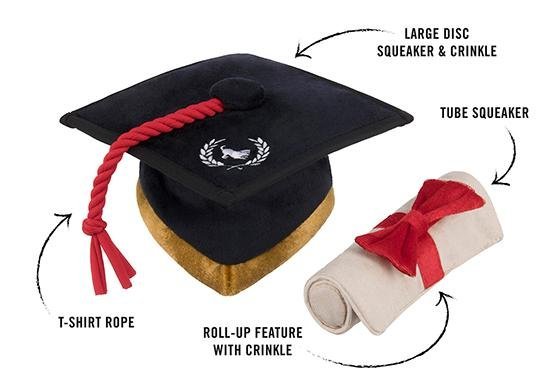 P.L.A.Y. - Graduation Hat & Scroll