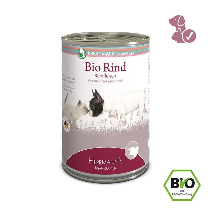Herrmann´s Manufaktur Bio Rind - Reinfleisch 400g