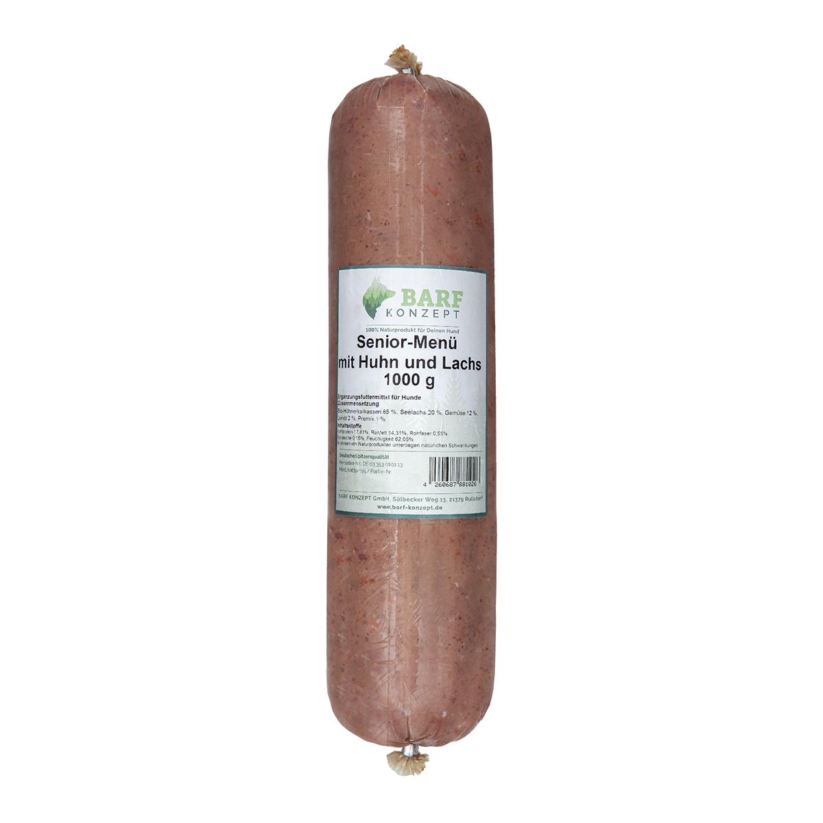 Barf-Konzept - Senior Menü "Huhn & Lachs"