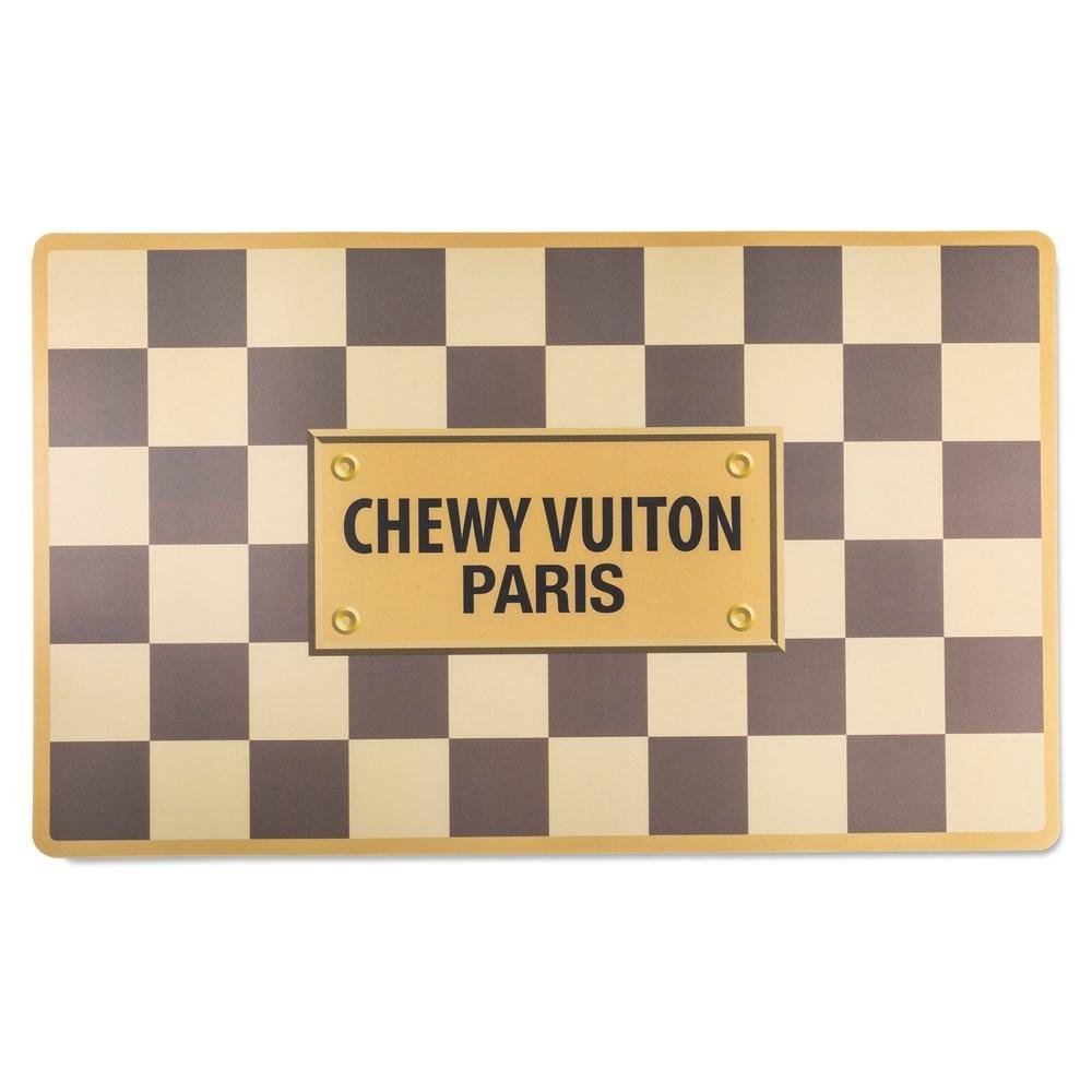 Checker Chewy Vuiton - Napfunterlage