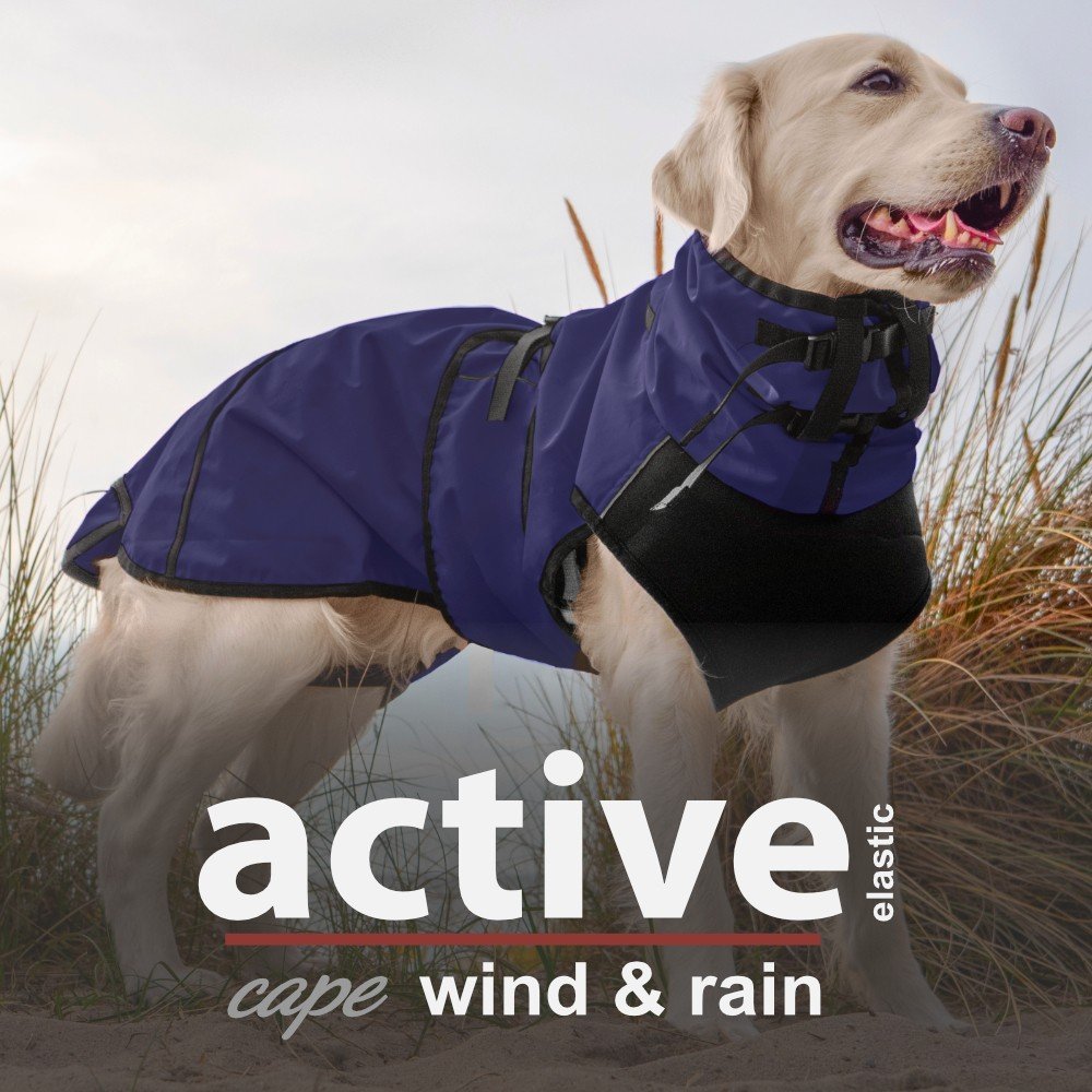 Active Cape Elastic "Wind & Rain" - Dark Blue