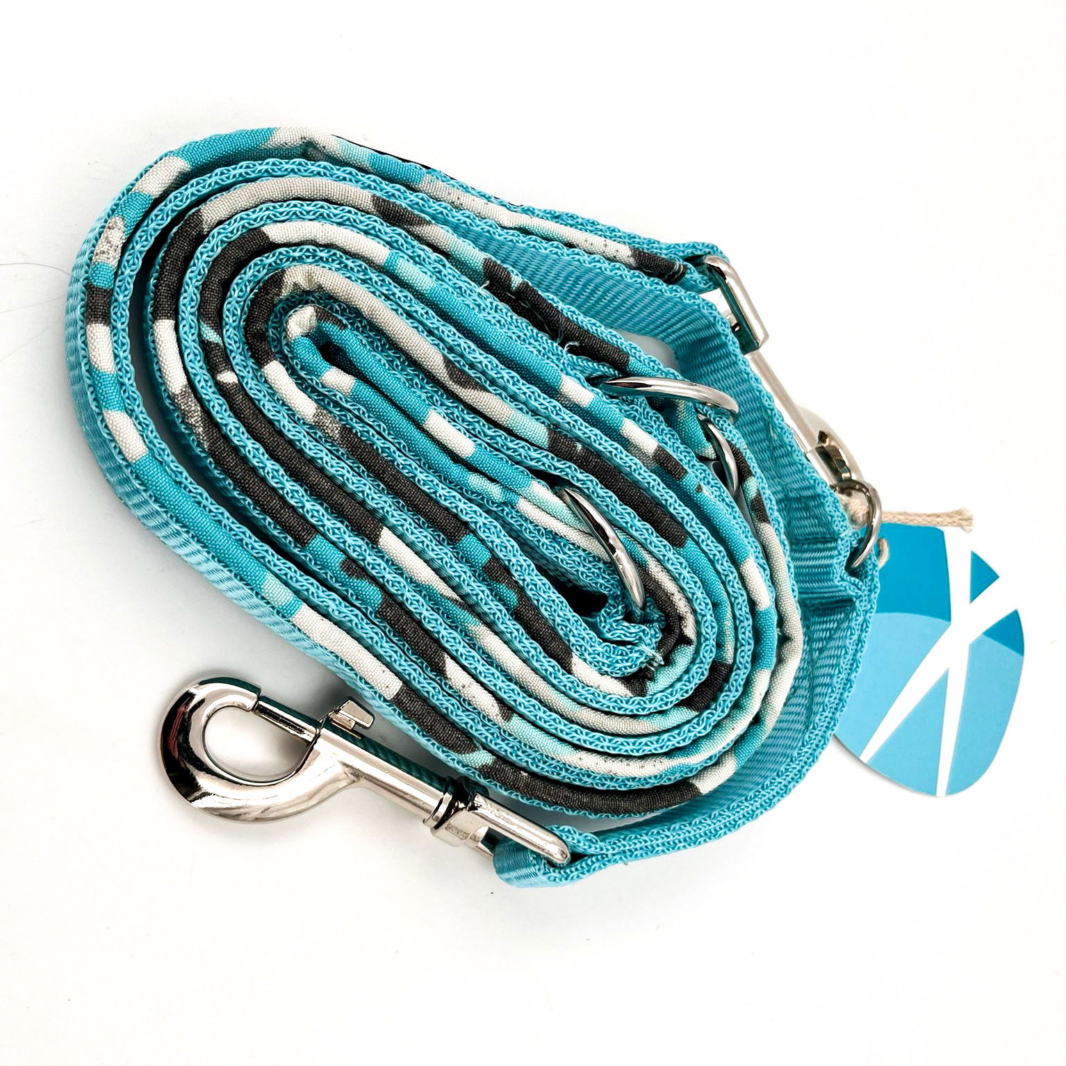 Führleine Classic Bolt - Ice (Camo Blau) - Limited Edition