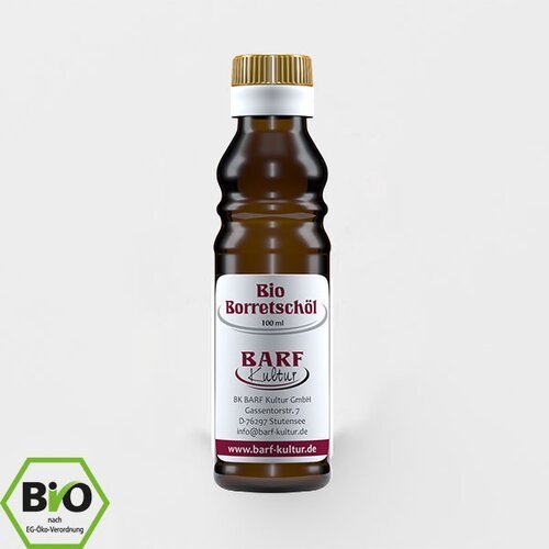 Bio Borretschöl - Barf Kultur