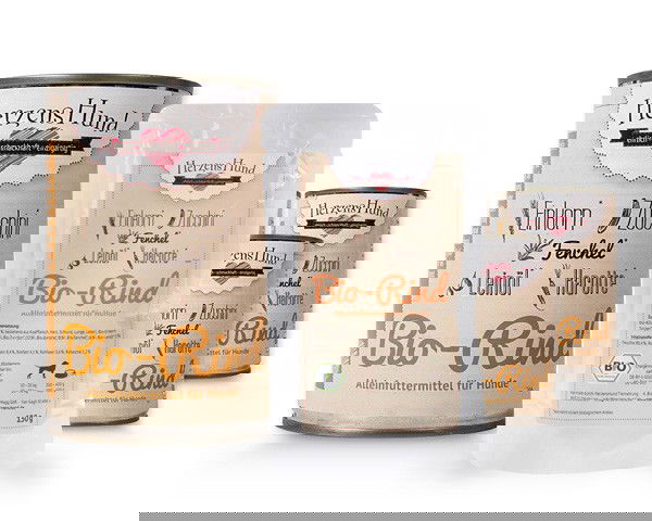 Bio-Rind mit Bio-Gemüse