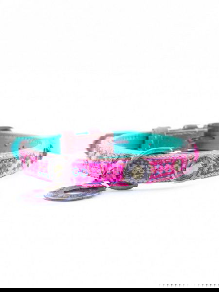 DWAM - Hundehalsband Boho Rosa