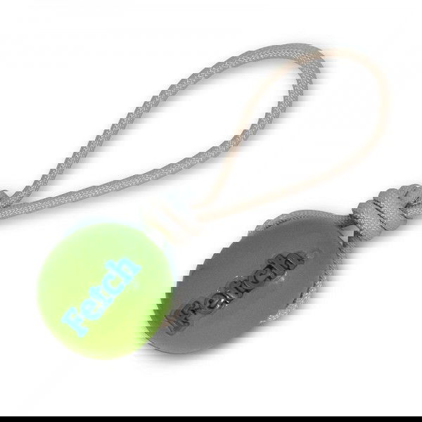 Planet Dog - Fetch Ball with Rope - Grün