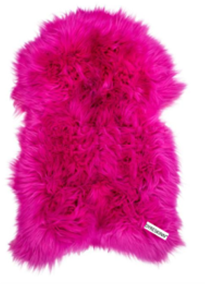 Schaffell HOT PINK - Dyreskinn
