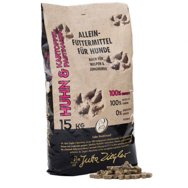 Huhn mit Kartoffel & Pastinaken - 15kg