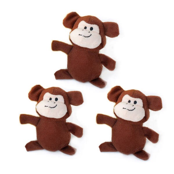 Miniz 3-Pack Äffchen