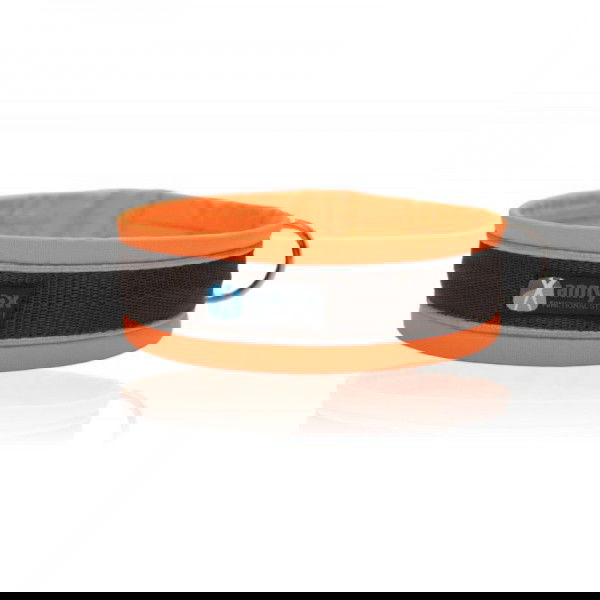 AnnyX - Steckhalsband Protect - Orange/Braun