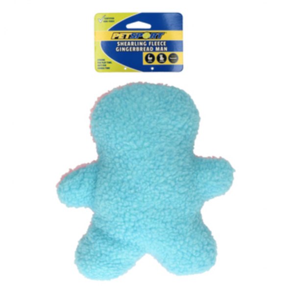 Shearling Fleece Gingerbread Man