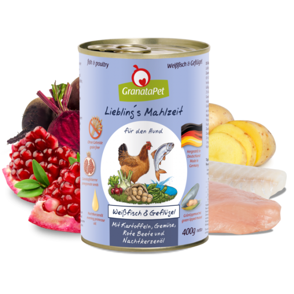 GranataPet - Liebling's Mahlzeit - Weißfisch & Geflügel