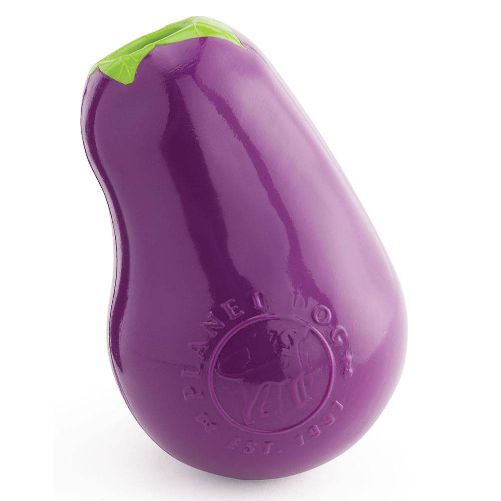 OrbeeTuff Aubergine, Hundespielzeug von Dog Moin Hund