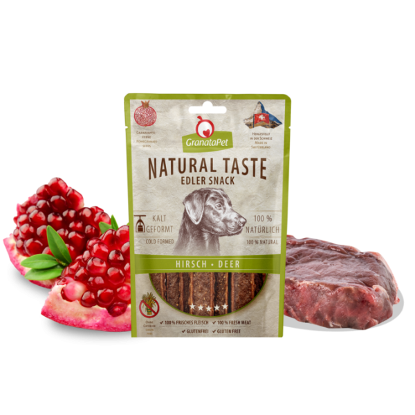 Natural Taste Edler Snack Hirsch