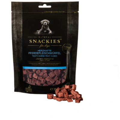 Snackies - Herzhafte Pferdefleischwürfel
