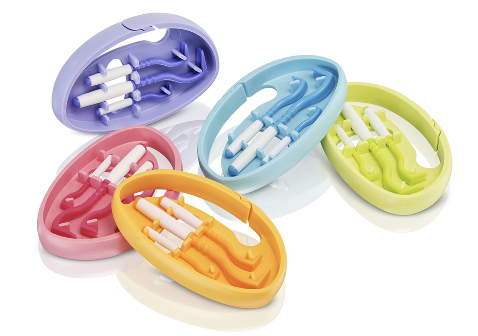 O'TOM Tick Twister Zeckenhaken-Set in praktischer Clip-Box für unterwegs