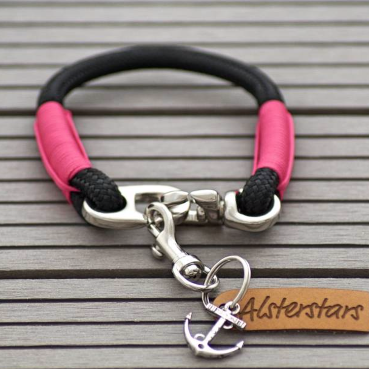Alsterstars - Alsterschlaufe Black meets Pink