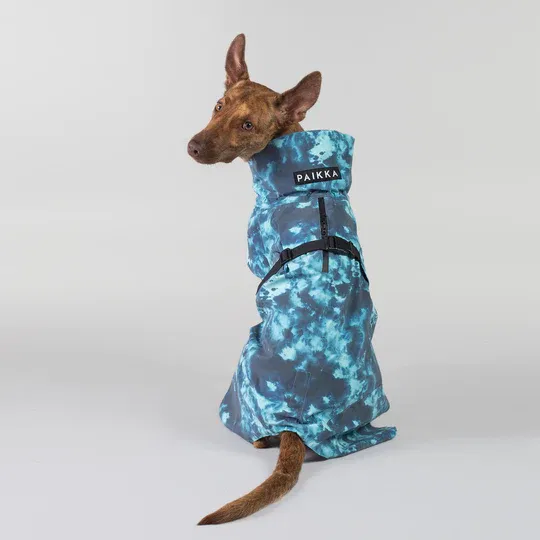 Visibility Raincoat Lite - Petrol Dye