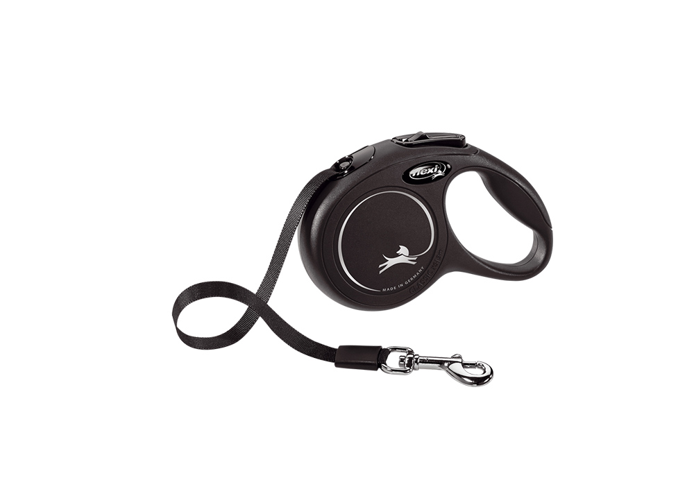 flexi NEW CLASSIC Gurt - SCHWARZ