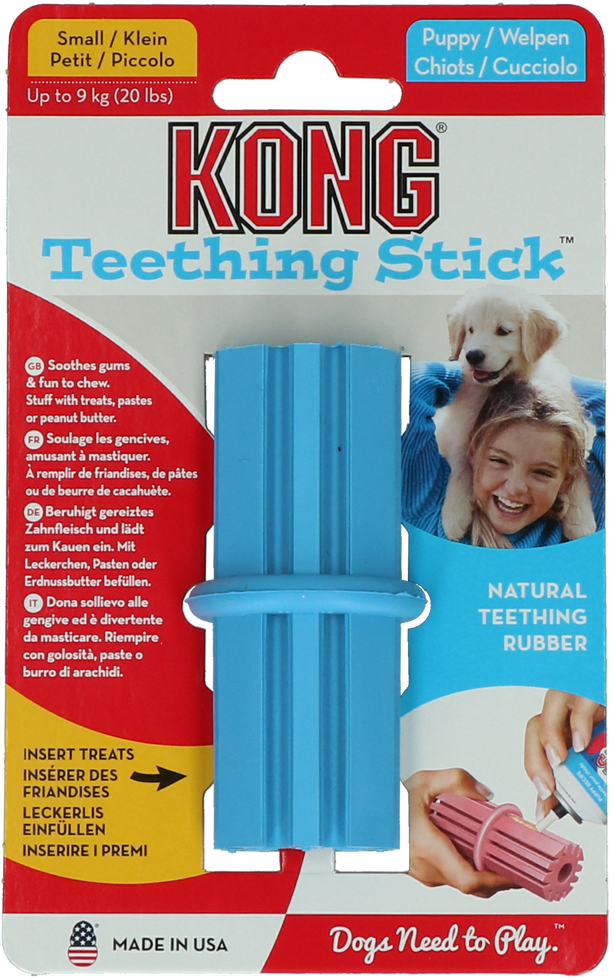 Kong Puppy Teething Stick - Blau