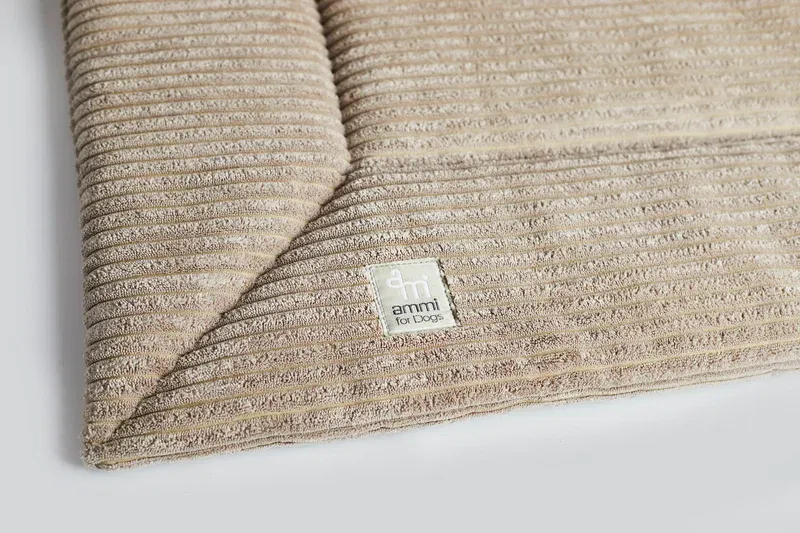 Liegekissen Cordplaid Taupe