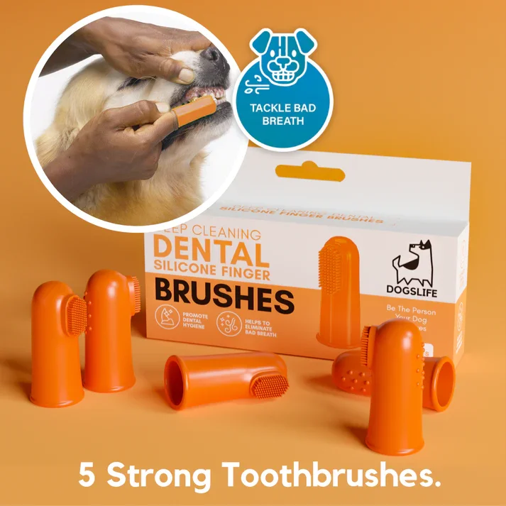 Dental Finger Brushes - Zahnbürsten-Fingerling