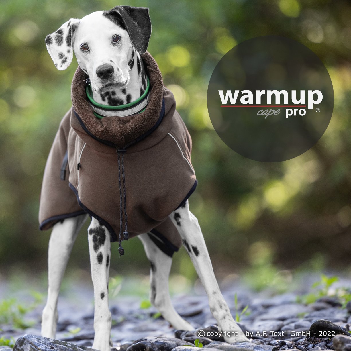Warmup Cape Pro 2022 - Mocca Fleece / Brown Frottee