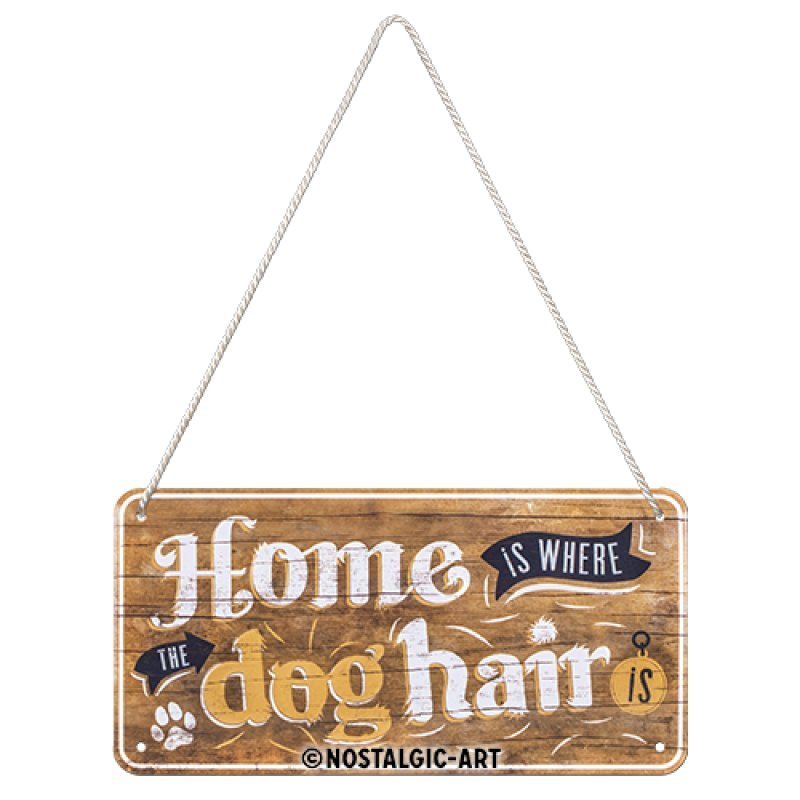 Home-is-where-the-dog-hair-is_Blechschild