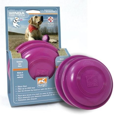 Kurgo - Toy Wings Disks 2-Pack