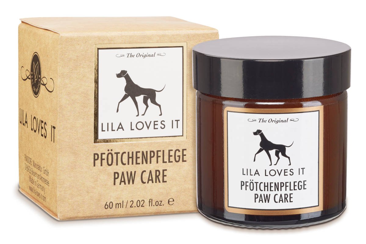 Lila loves it - Pfötchenpflege
