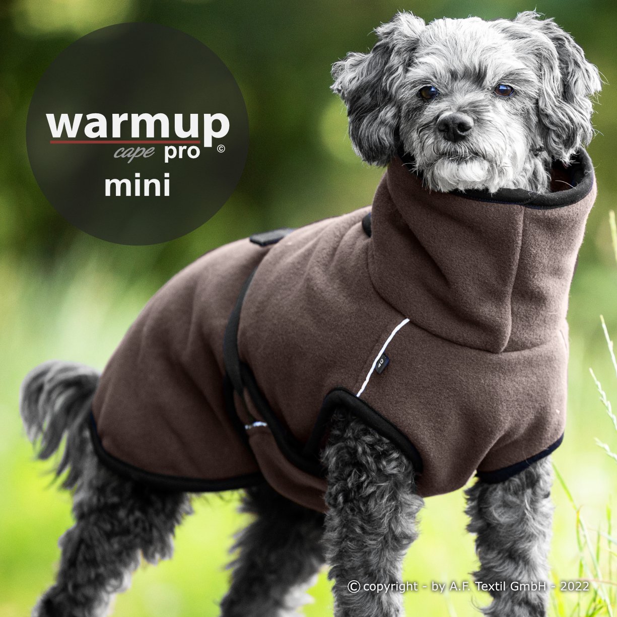 Warmup Cape Pro 2022 - Mocca Fleece / Brown Frottee