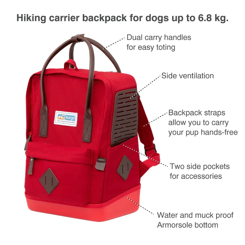 Nomad Carrier Backpack Hunde-Rucksack