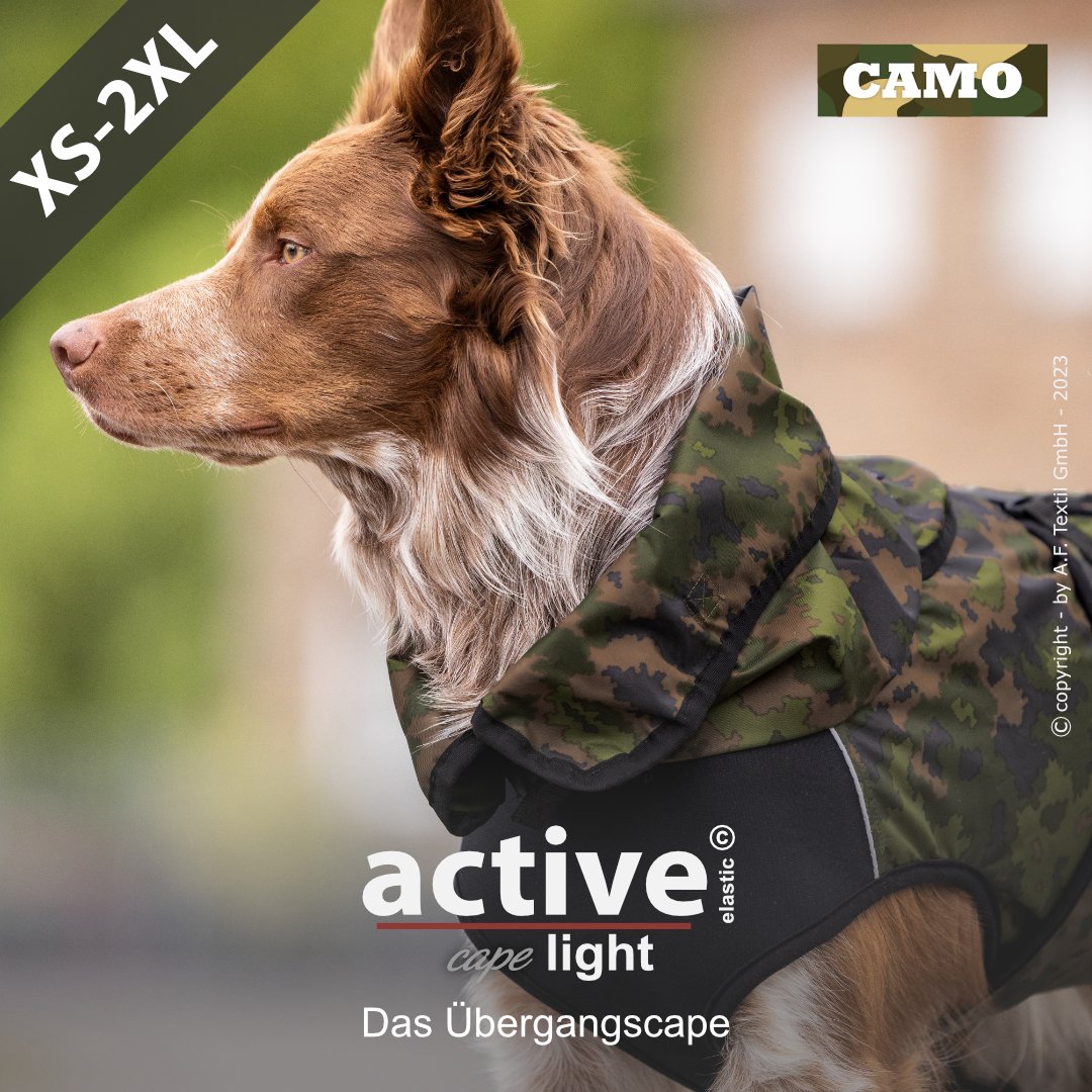 Active Cape -  Elastic Light Camouflage