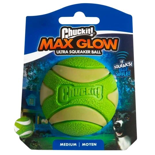 Max Glow Ultra Squeaker Ball M