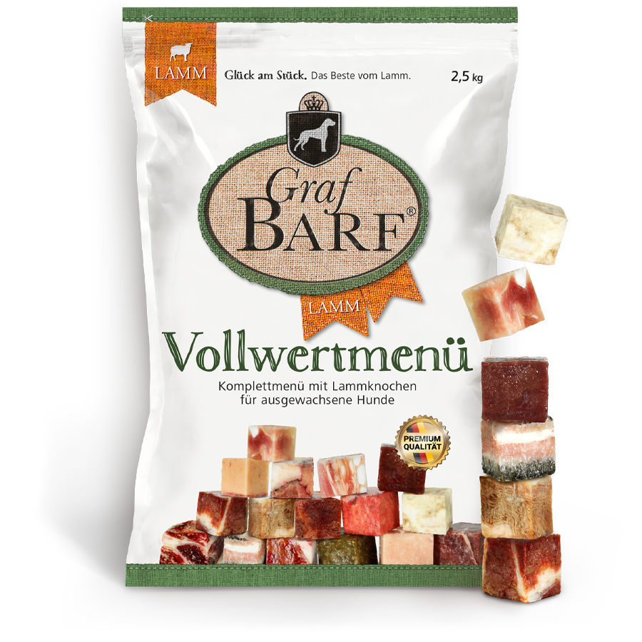 Vollwertmenü Lamm