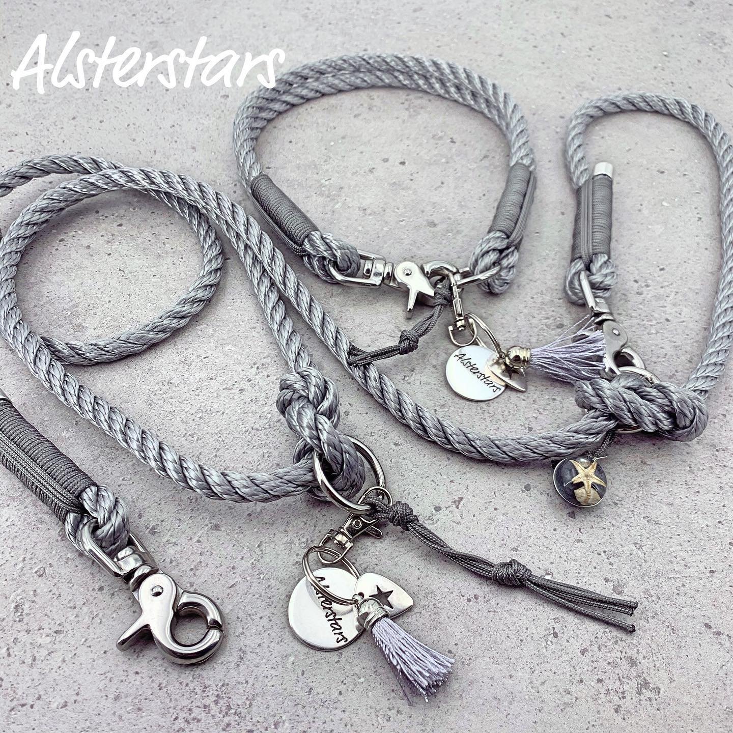 Silver meets Grey Steel - Tauleinenset