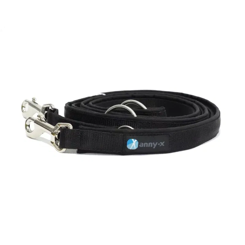 Führleine Classic Bolt Schwarz/Schwarz