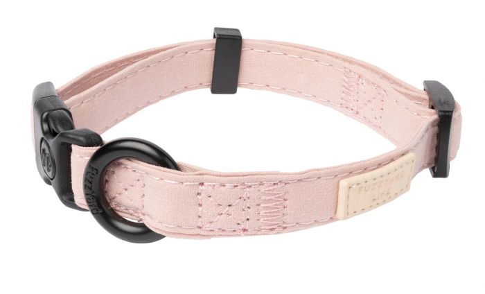 Hundehalsband - Cotton Collar - Altrosa