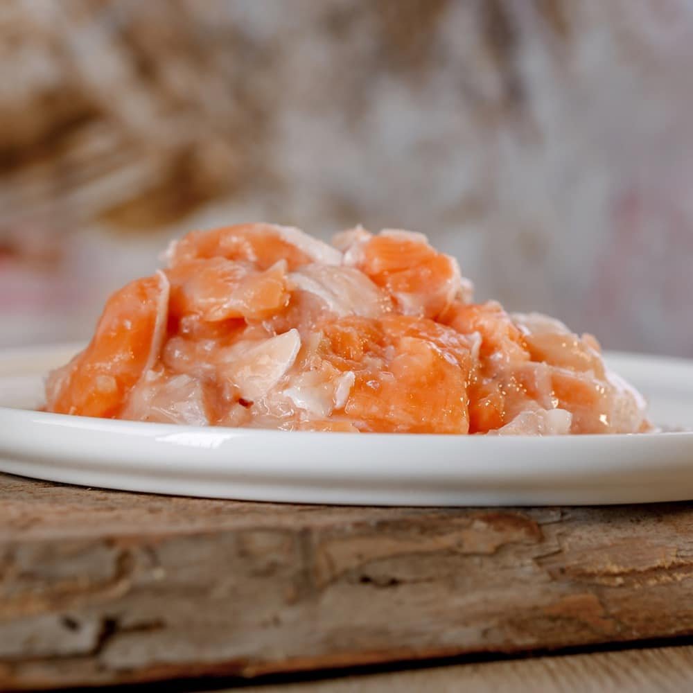 Barfgold - Lackswürfel vom norwegischen Lachs
