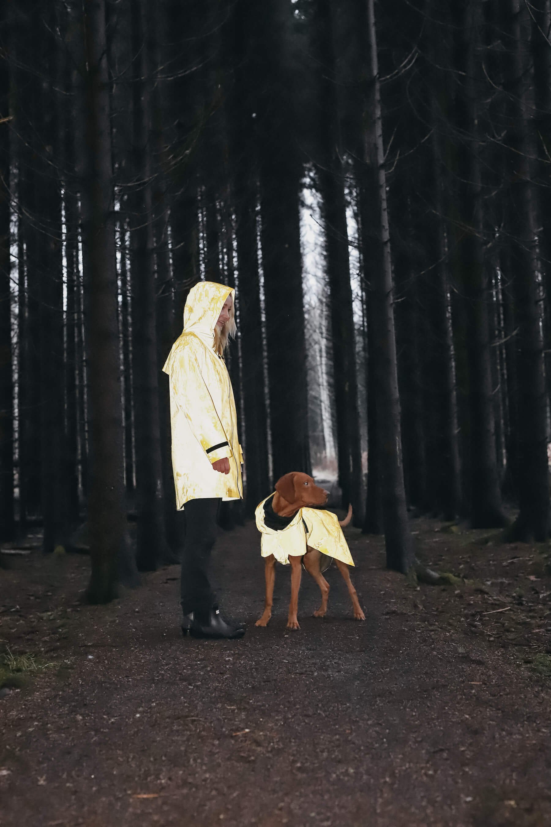 Visibility Regenmantel Lite - Yellow