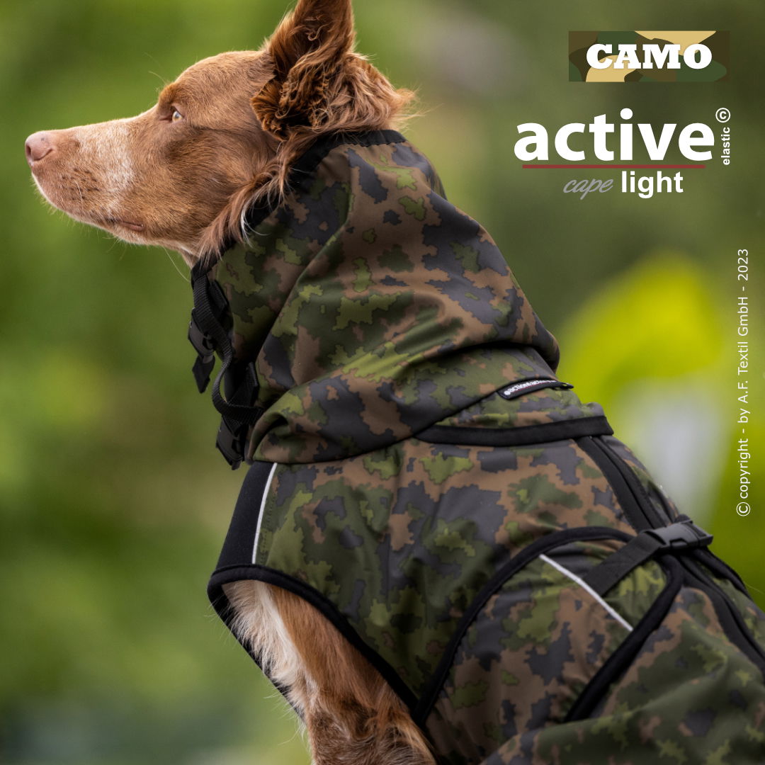 Active Cape -  Elastic Light Camouflage